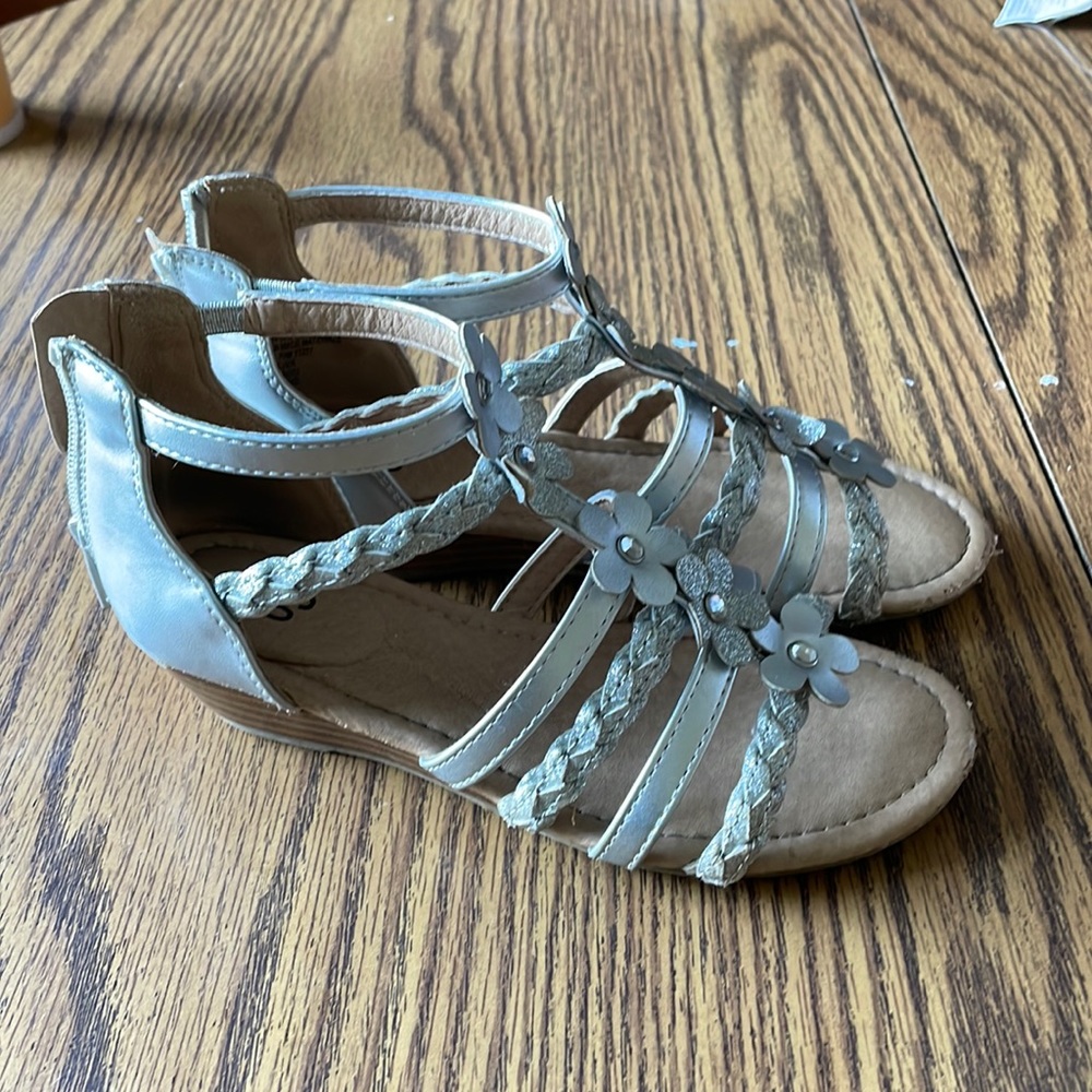 SO Silver Sandals